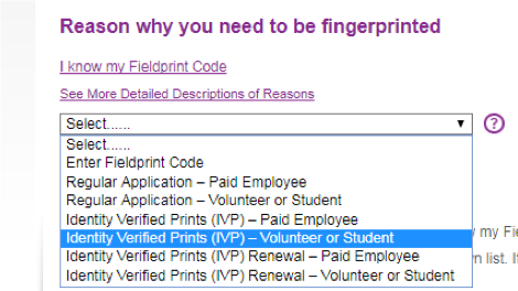 Reason why you need to be fingerprinted