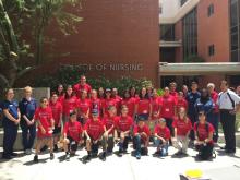 PharmCamp Middle School Students Thrilled with UA College of Nursing Visit